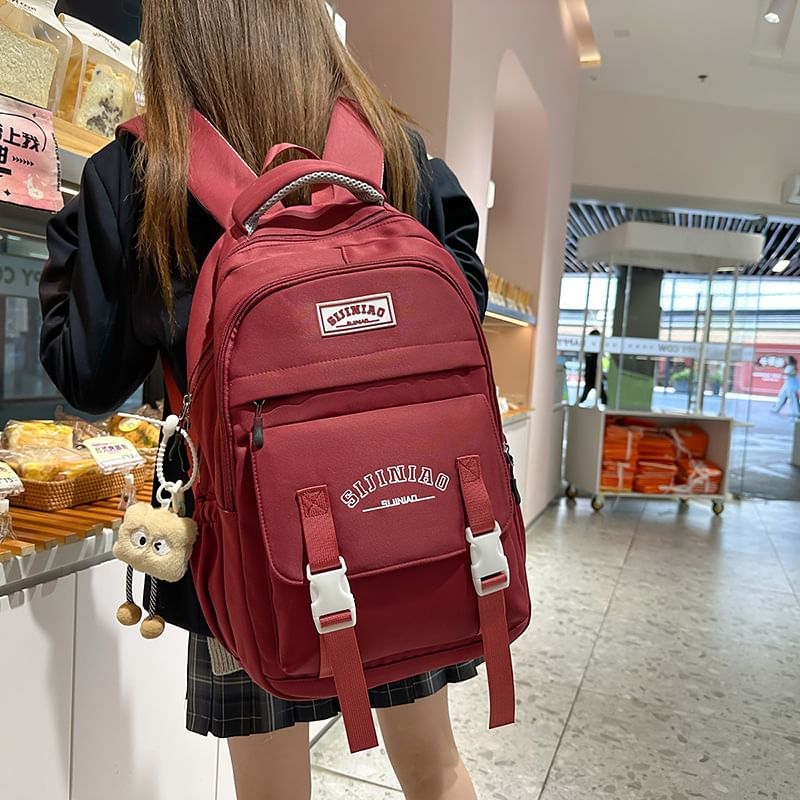 Zip Backpack Lettering