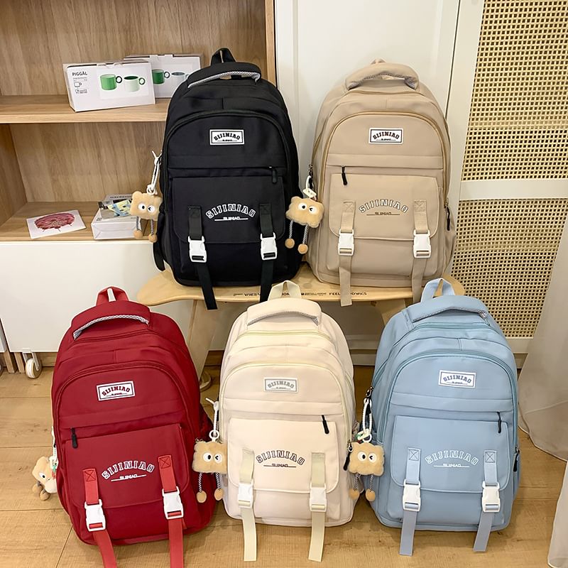 Zip Backpack Lettering