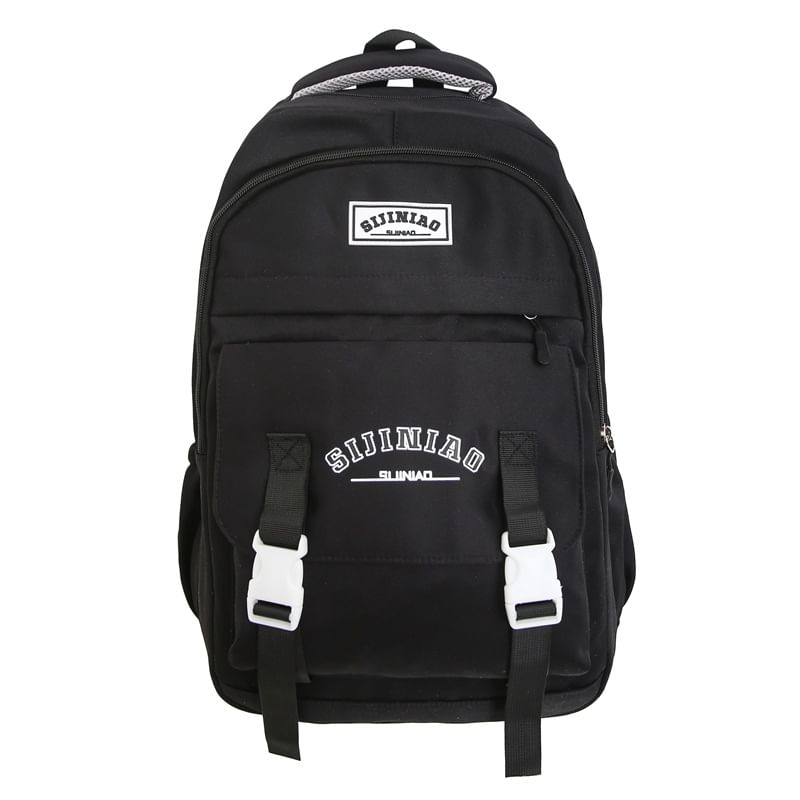 Zip Backpack Lettering