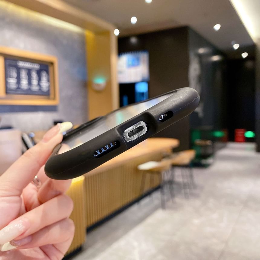 Ear Transparent Case Phone Cat