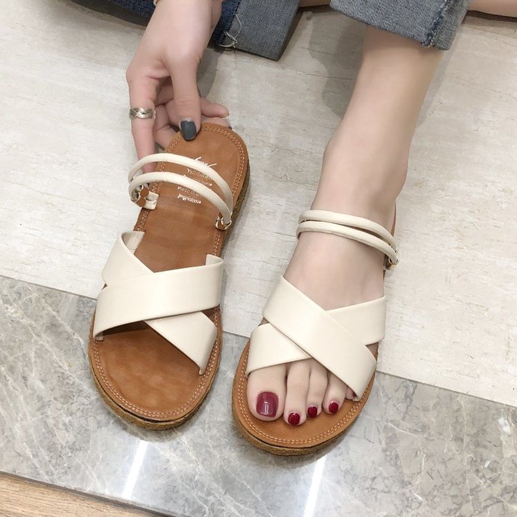 Sandals Slide Platform