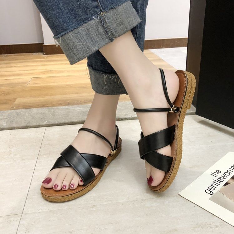 Sandals Slide Platform