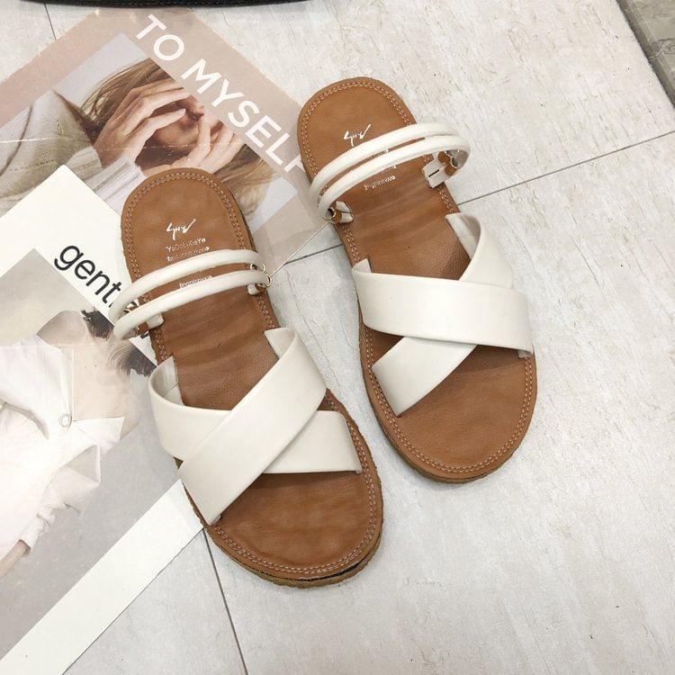 Sandals Slide Platform