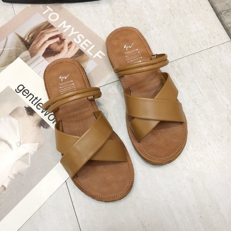 Sandals Slide Platform