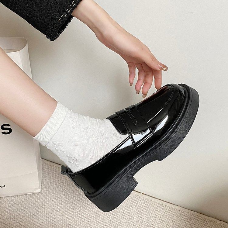 Loafers Platform Penny