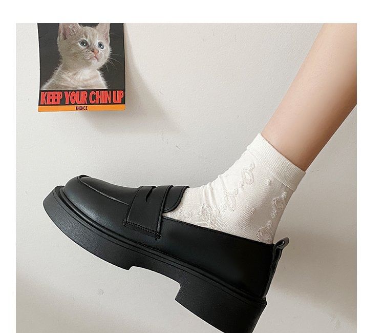 Loafers Platform Penny