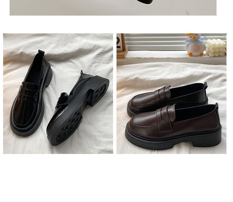 Loafers Platform Penny