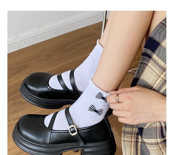 Jane Mary Shoes Platform