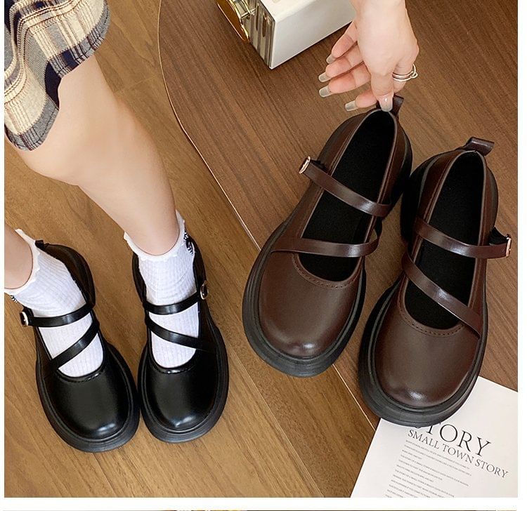 Jane Mary Shoes Platform