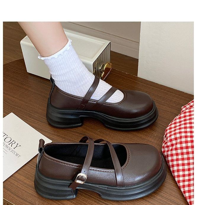 Jane Mary Shoes Platform