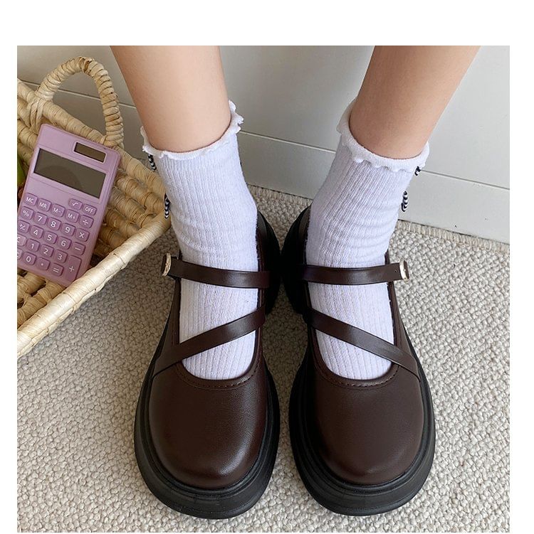 Jane Mary Shoes Platform