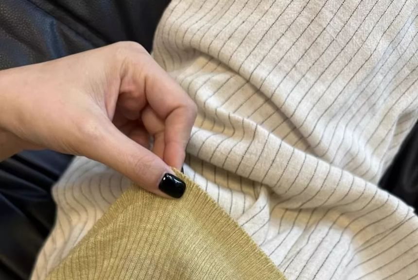 Scoop Neck Tank Plain Top Knit