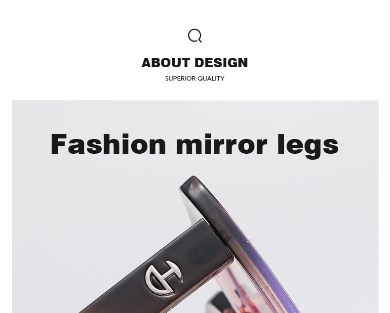 Square Frame Thick Sunglasses