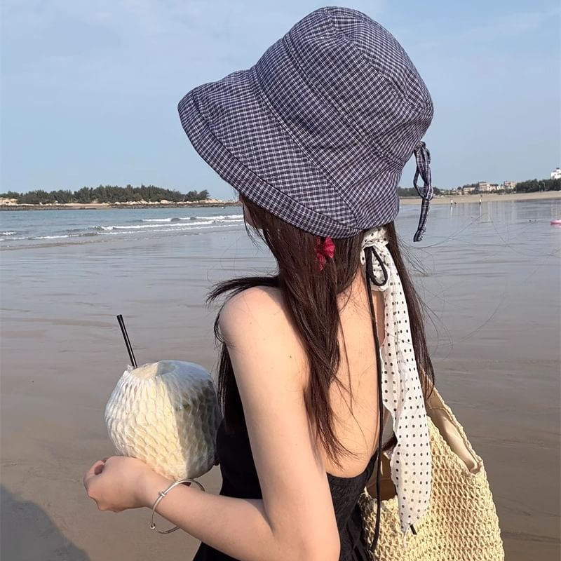 Plaid Bucket Hat