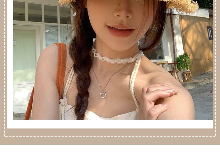 Sun Fringed Hat Straw Bow