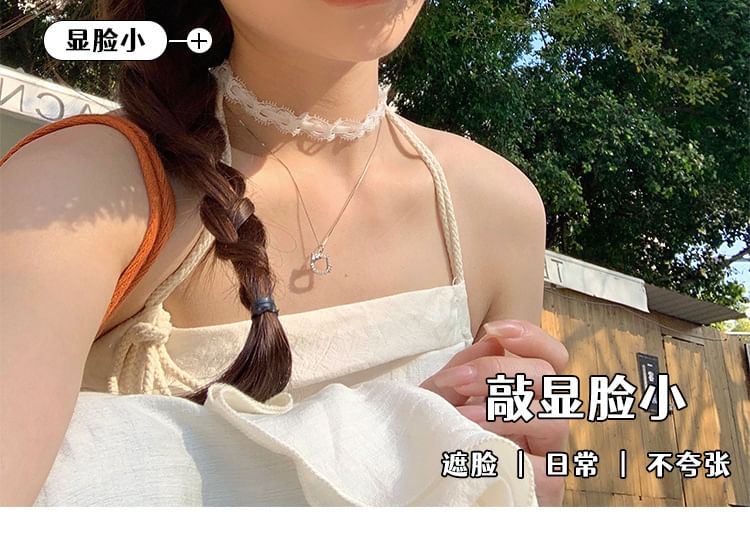 Sun Fringed Hat Straw Bow