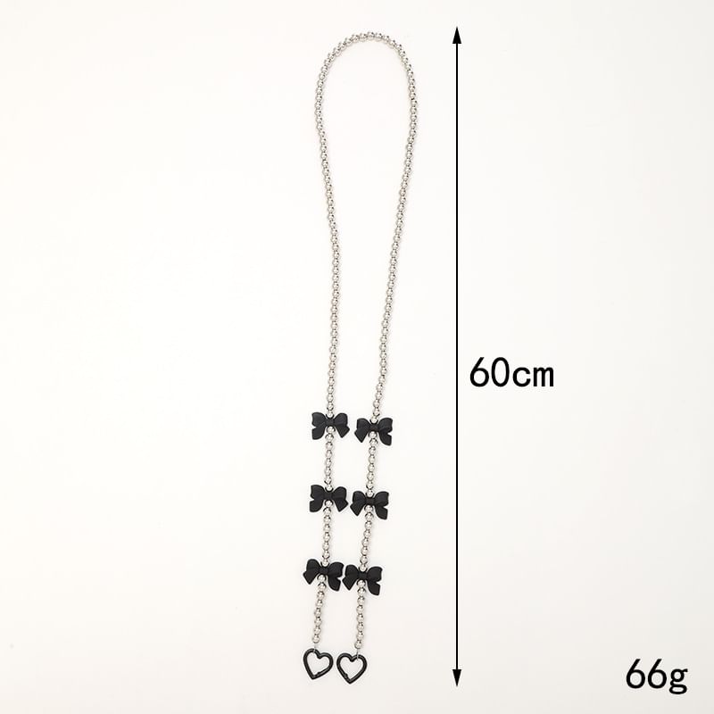 Bow Lanyard Bead Phone