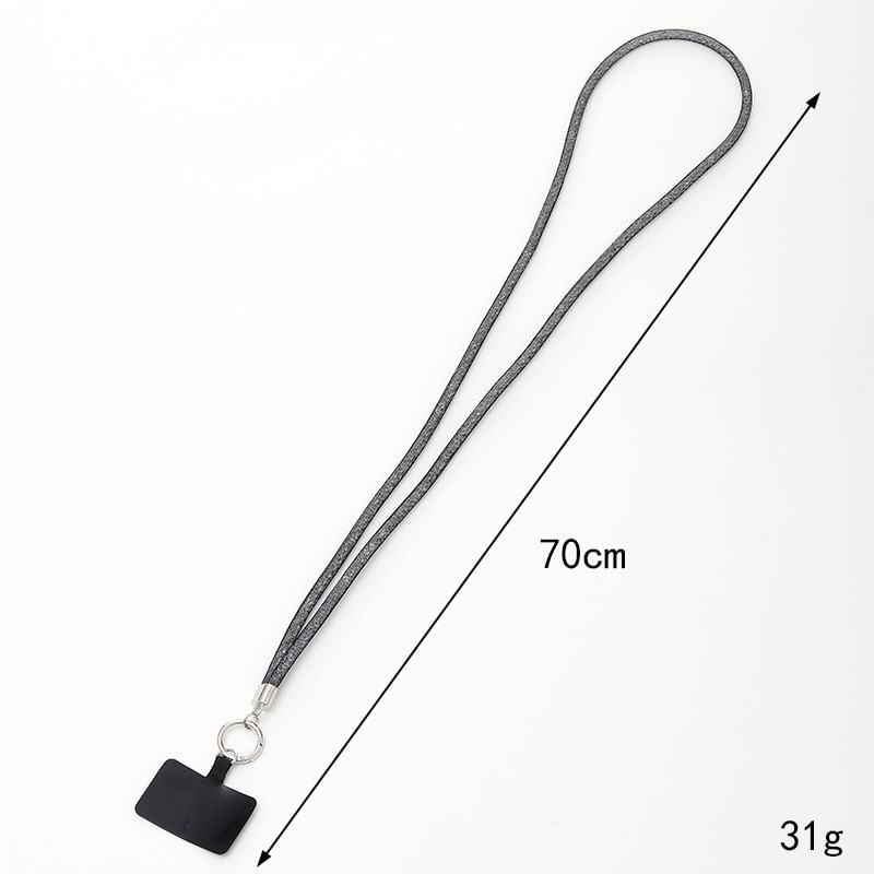 Pad Glitter with Lanyard Phone