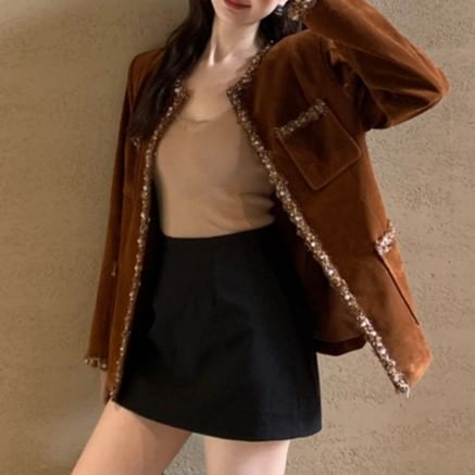 Camisole Plain Neck Scoop Strap Spaghetti Top