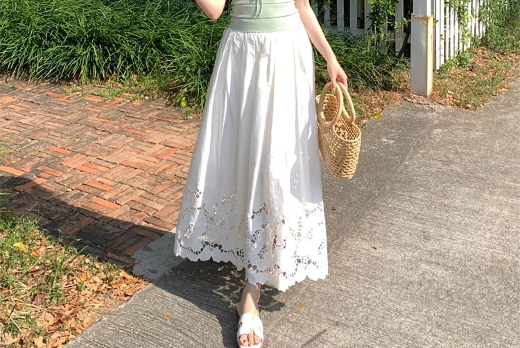 Neck Tie Plain Spaghetti V-Neck Top Camisole Strap