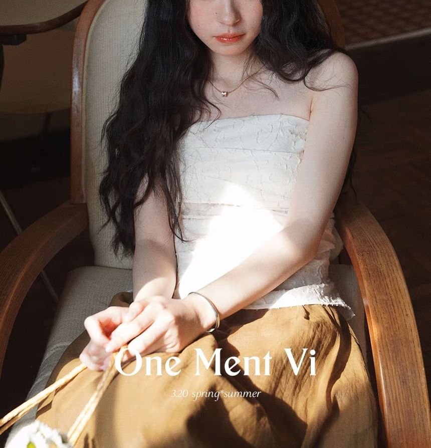 Top Sleeveless Floral Tube Print