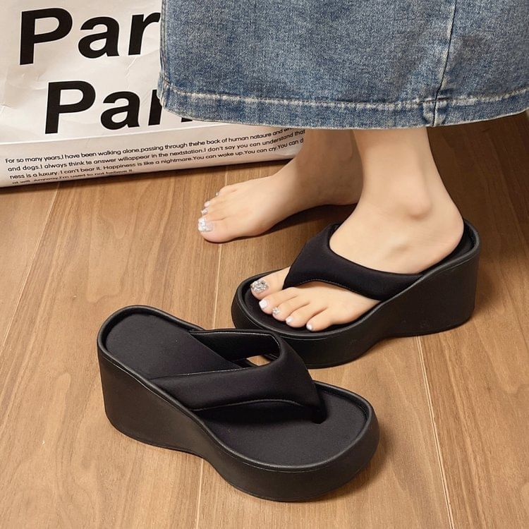 Flip-Flops Wedge Platform