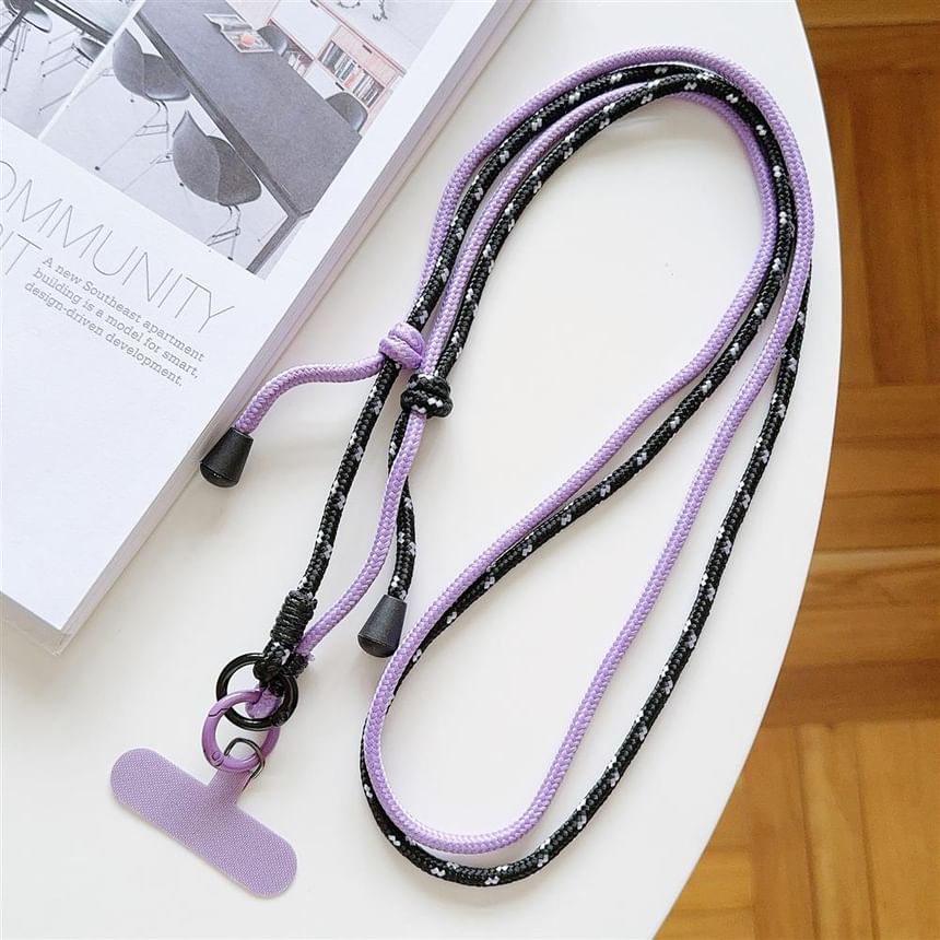 Knotted with Pad Phone Lanyard