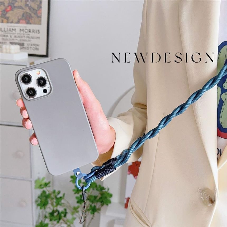Lanyard with Helical Strap Pad Phone