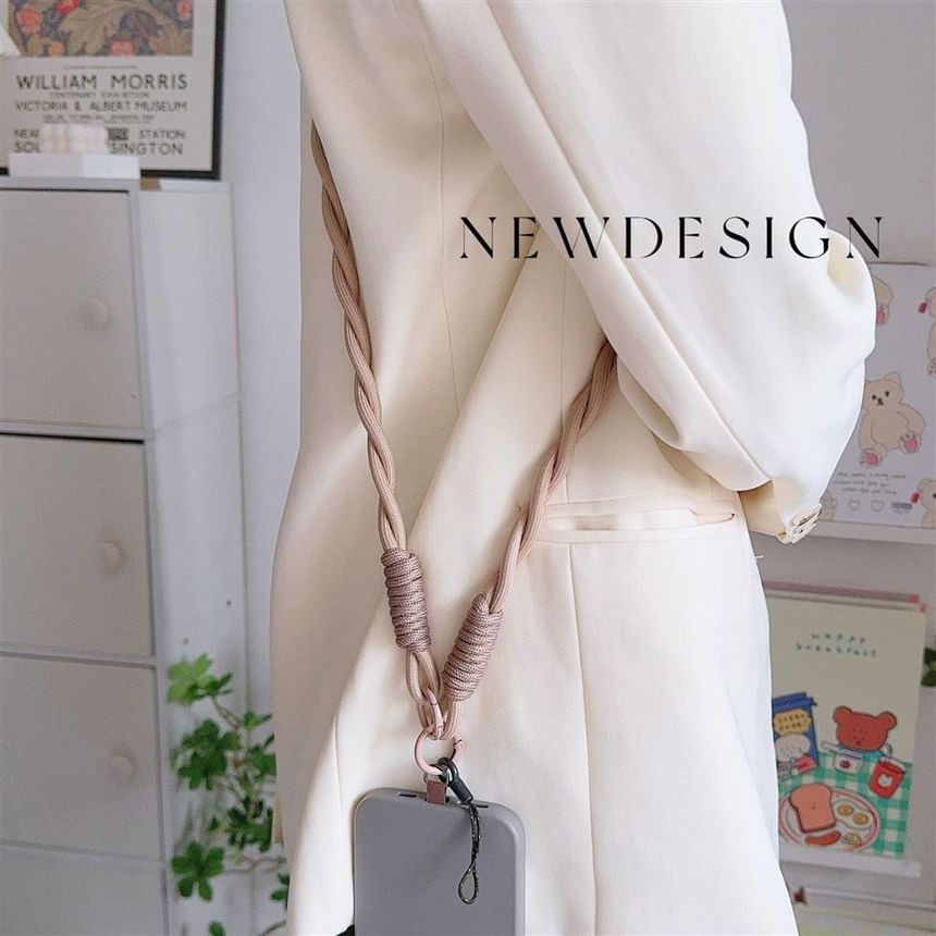 Lanyard with Helical Strap Pad Phone