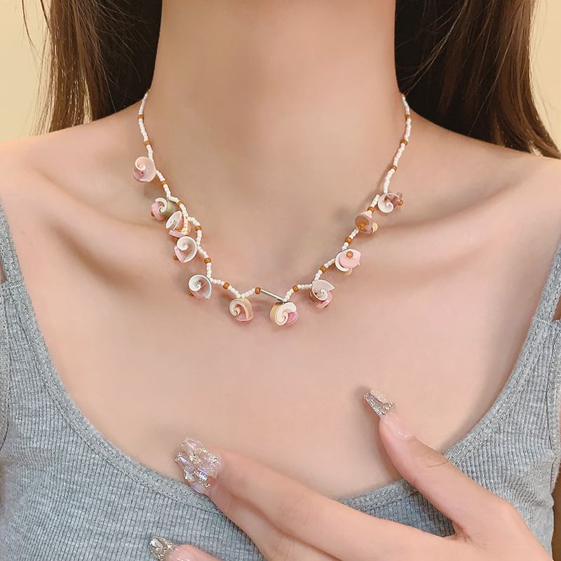 Bead / Necklace Shell Bracelet