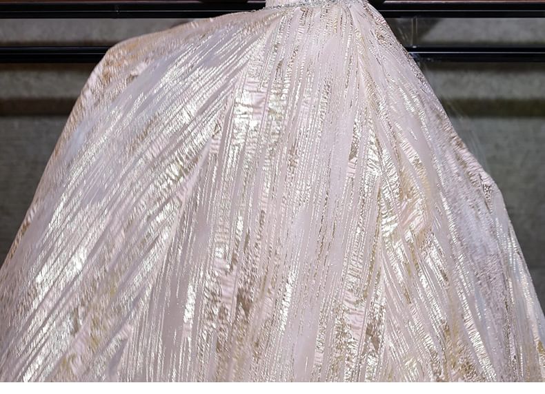 Embellished Gown A-Line Strapless Evening