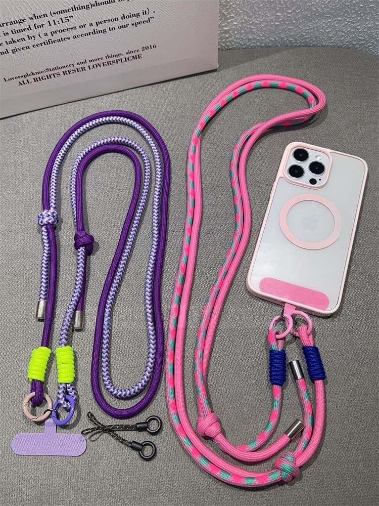 Pad Phone with Two-Tone Lanyard