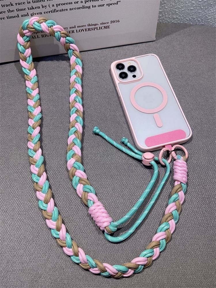 Pad Braided Lanyard with Phone