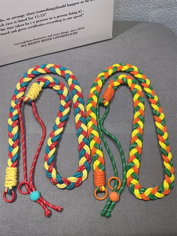 Pad Braided Lanyard with Phone