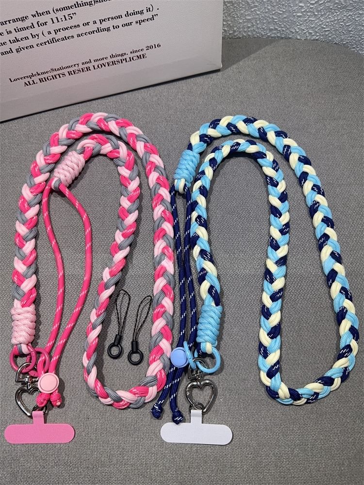 Pad Braided Lanyard with Phone