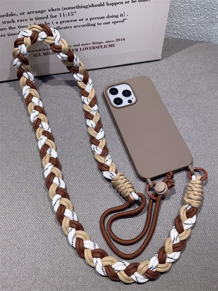 Pad Braided Lanyard with Phone