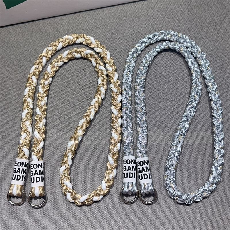 with Braided Strap Lanyard Pad and Phone