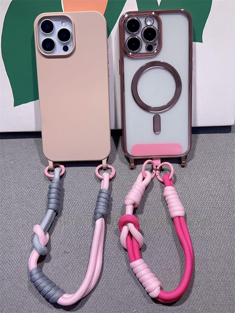 Strap with Two-Tone Pad Phone Lanyard and