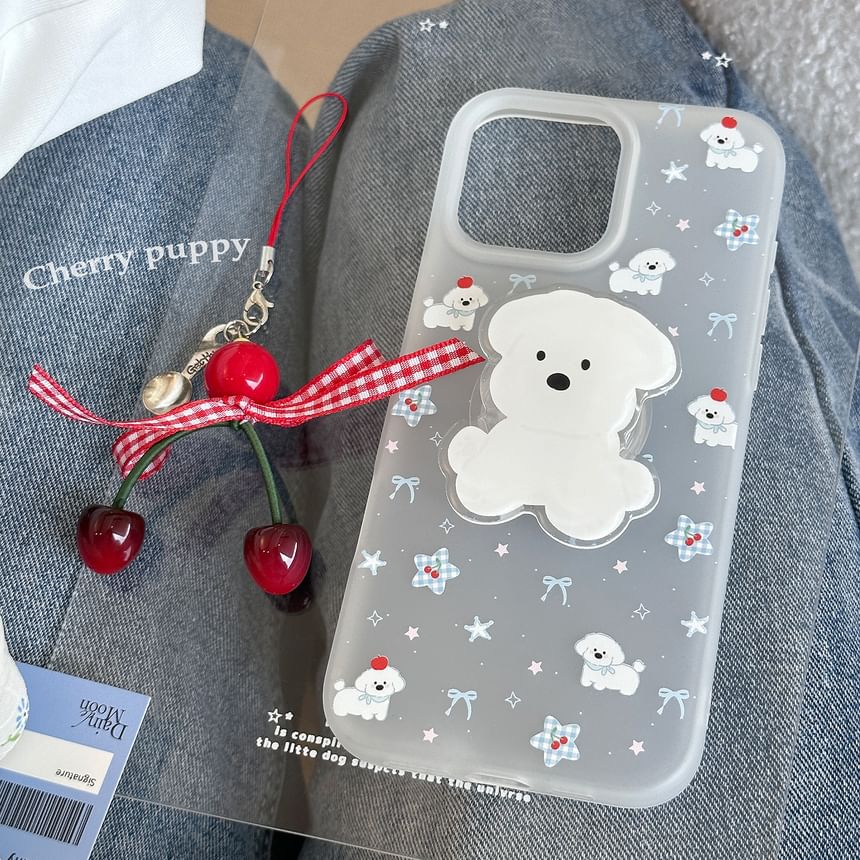 Phone Case Cartoon Dog Print