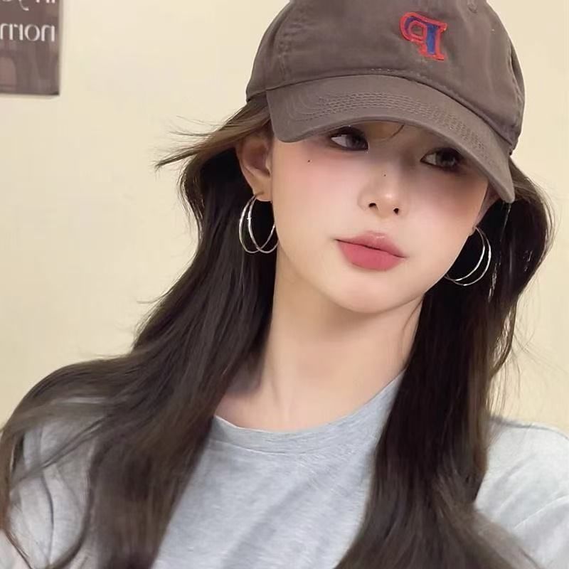 Earring Hoop Layered Alloy