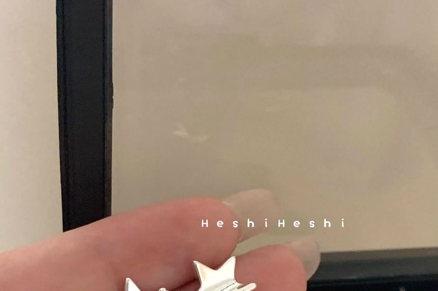 Ear Alloy Star Dangle / Cuff Earring