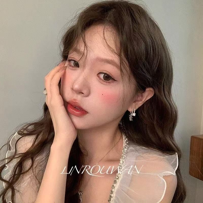 Drop Earring Rhinestone Alloy