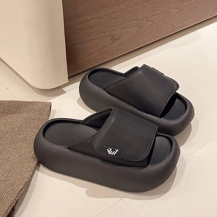 Sandals Adhesive Strap Platform