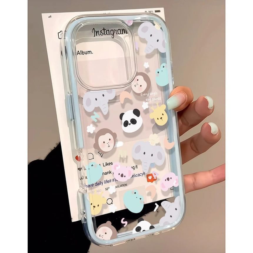 Animal Phone Transparent Case
