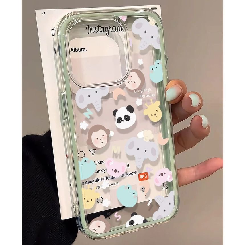 Animal Phone Transparent Case