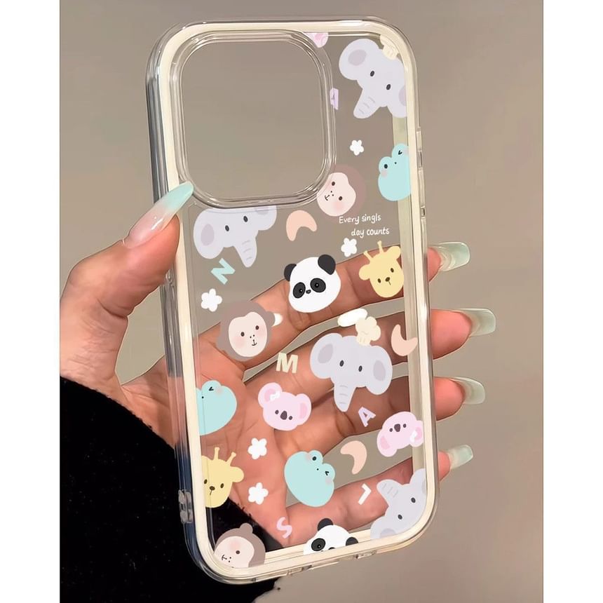 Animal Phone Transparent Case
