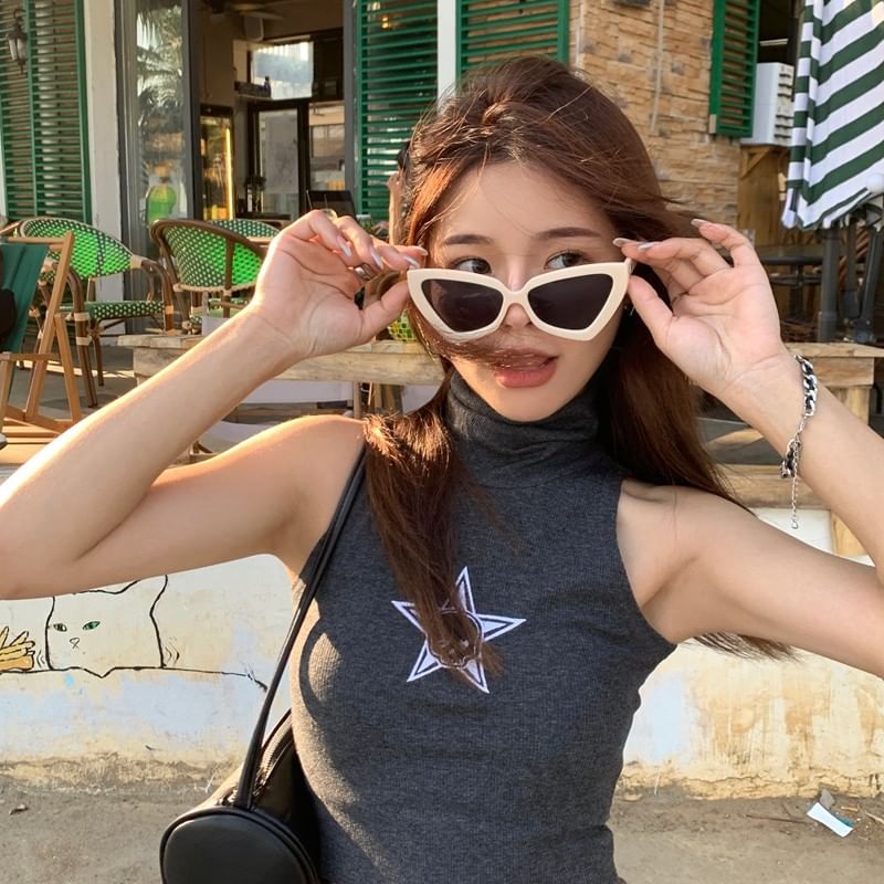 Sunglasses Cat-Eye Oversized