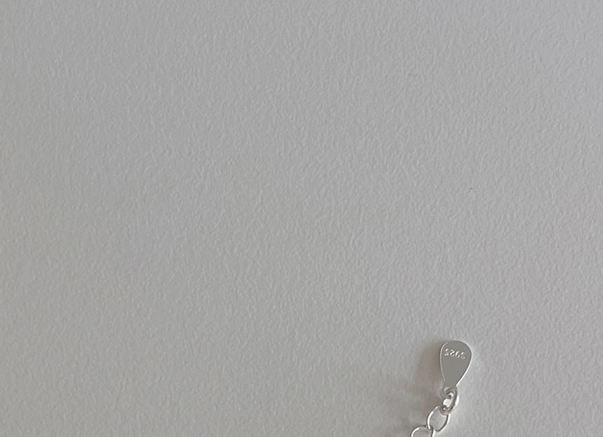 Sterling Bracelet Gemstone Beaded Silver