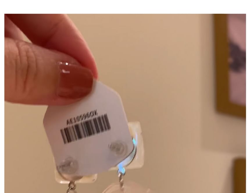 Geometric Earring Drop