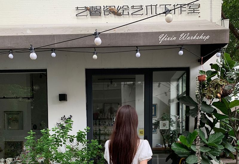 Dress Shirt Plain Short-Sleeve Pleated Mini